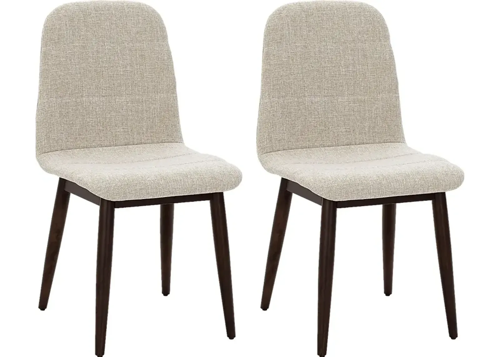 Kentia Beige Dining Chair, Set of 2