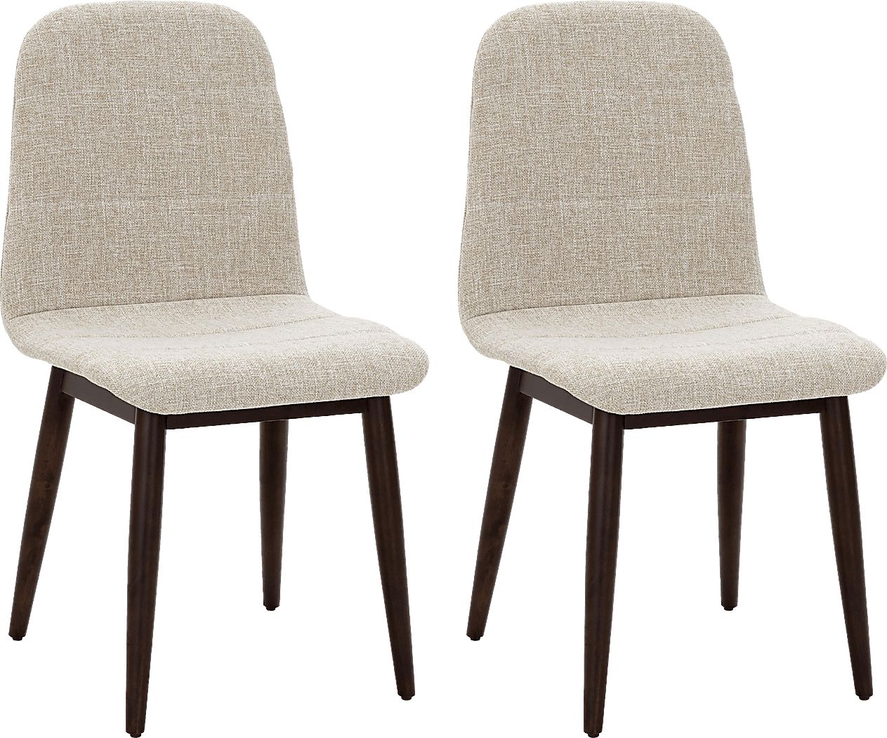 Kentia Beige Dining Chair, Set of 2