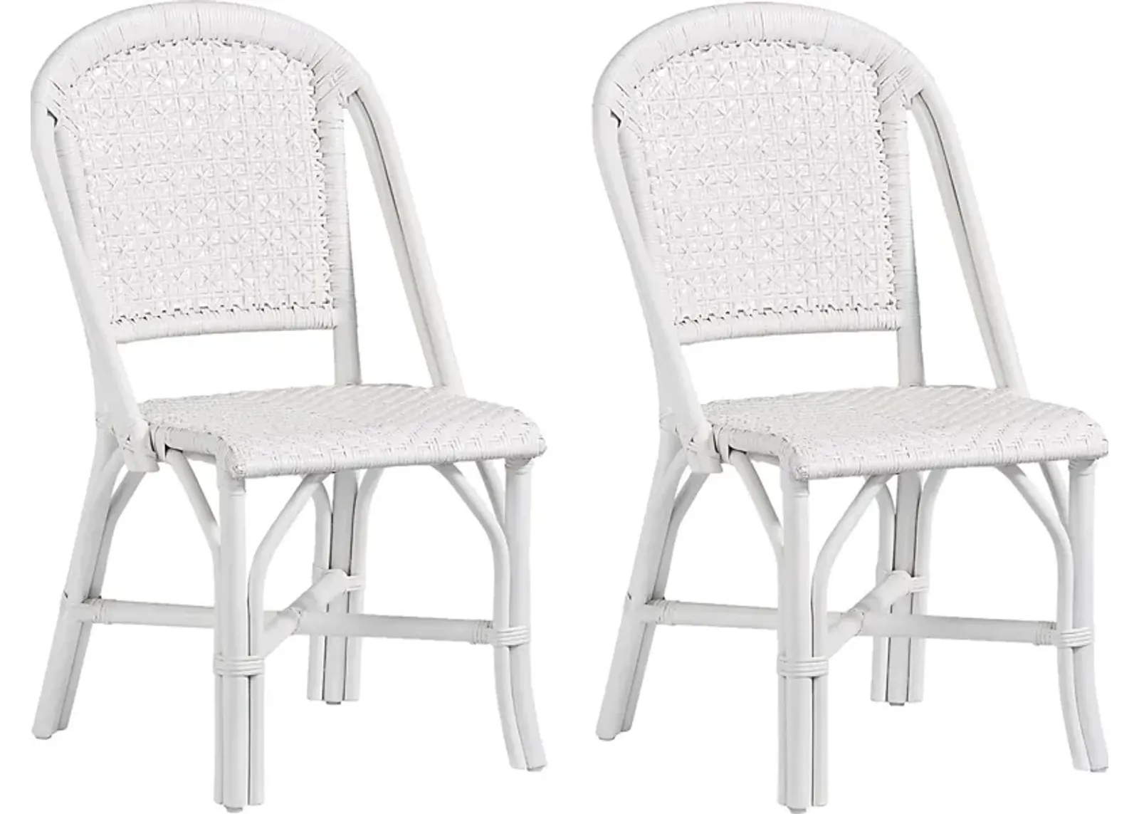 Stonegarden White Dining Chair, Set of 2