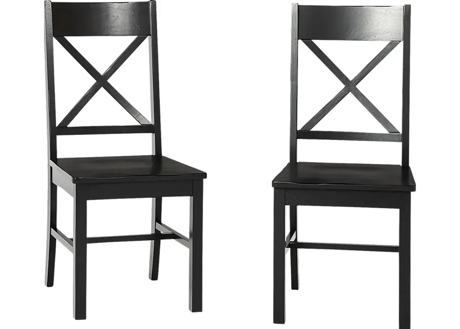 Parkbrooke Black Side Chair, Set of 2