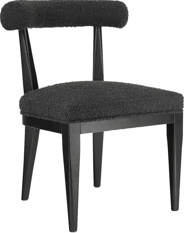 Eljan Black Dining Chair