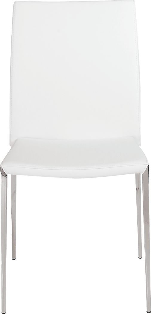 Aracobra White Dining Chair, Set of 2