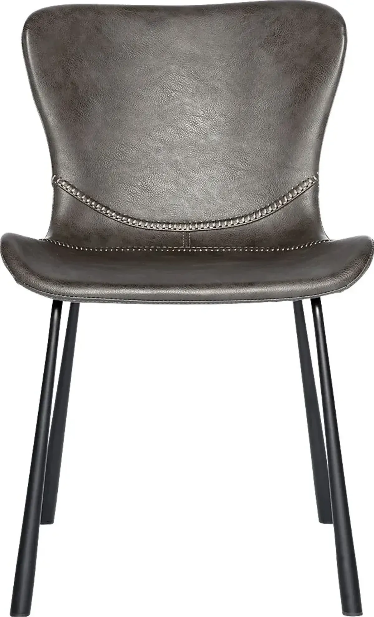 Daigle Dark Gray Dining Chair, Set of 2