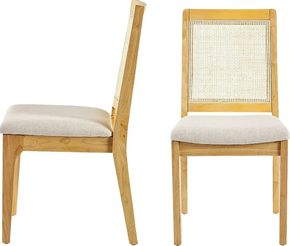 Annerly Beige Side Chair, Set of 2