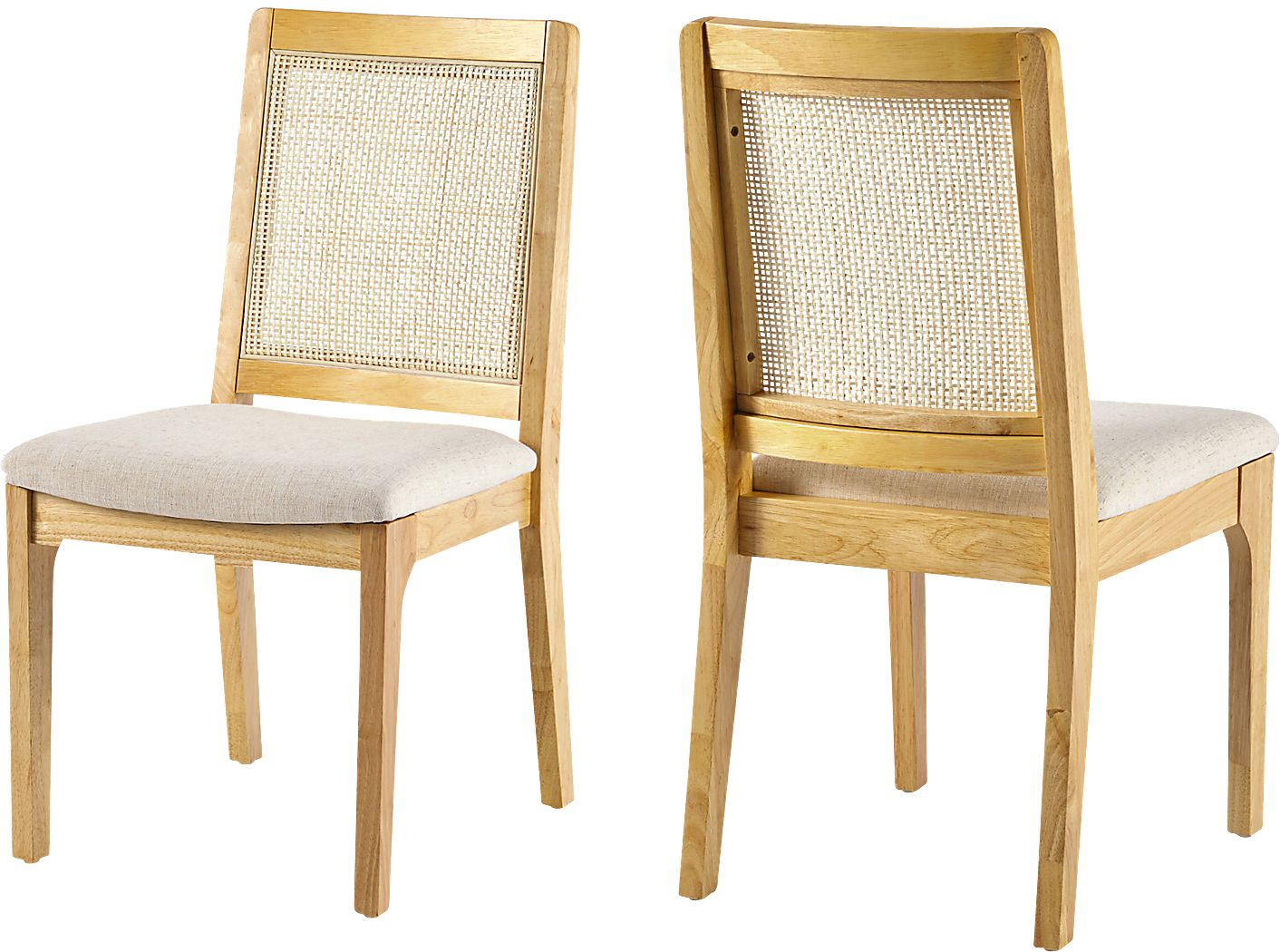 Annerly Beige Side Chair, Set of 2