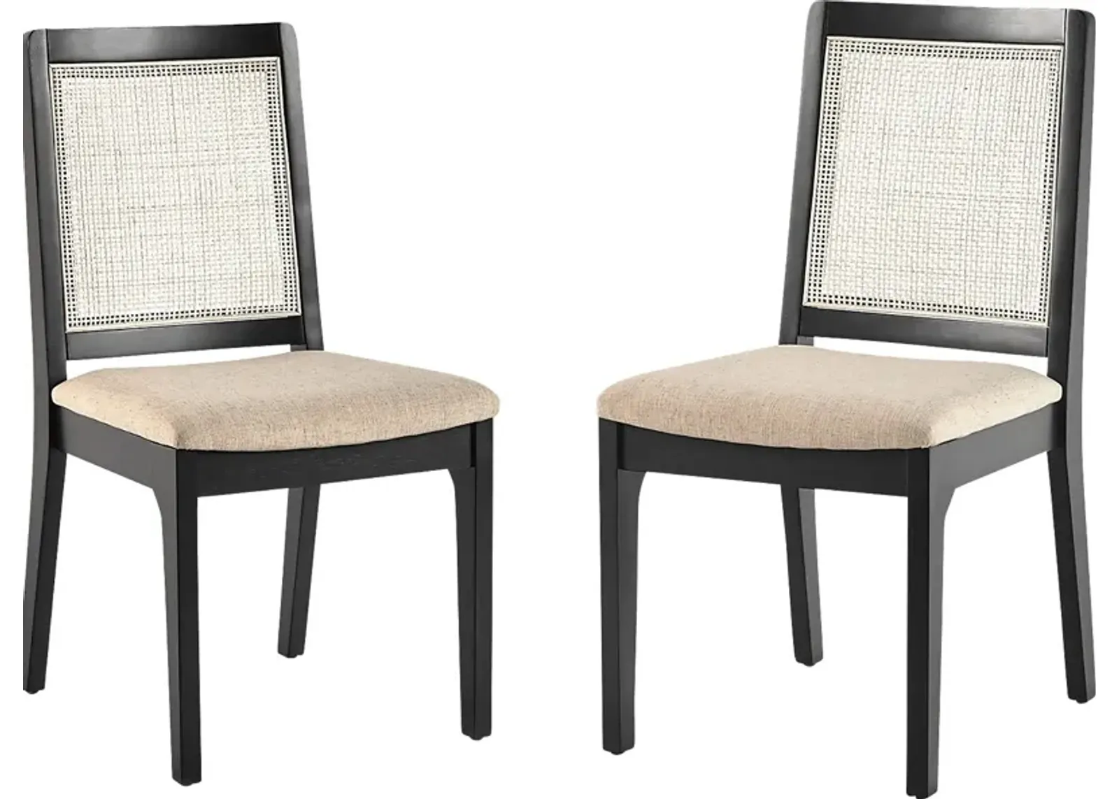 Annerly Black Side Chair, Set of 2