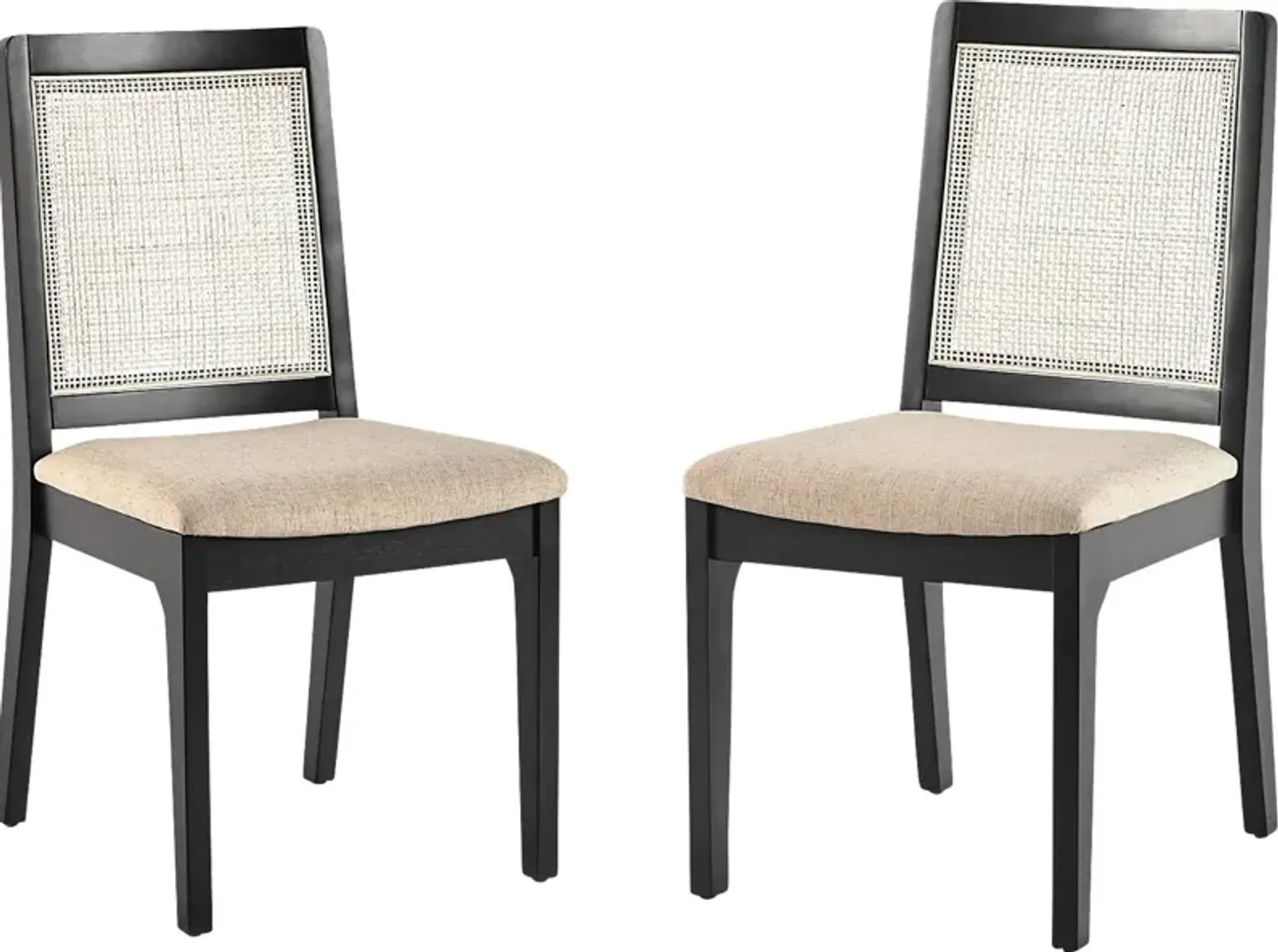 Annerly Black Side Chair, Set of 2