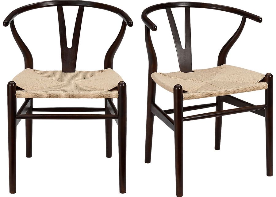 Byecroft I Walnut Dining Chair, Set of 2