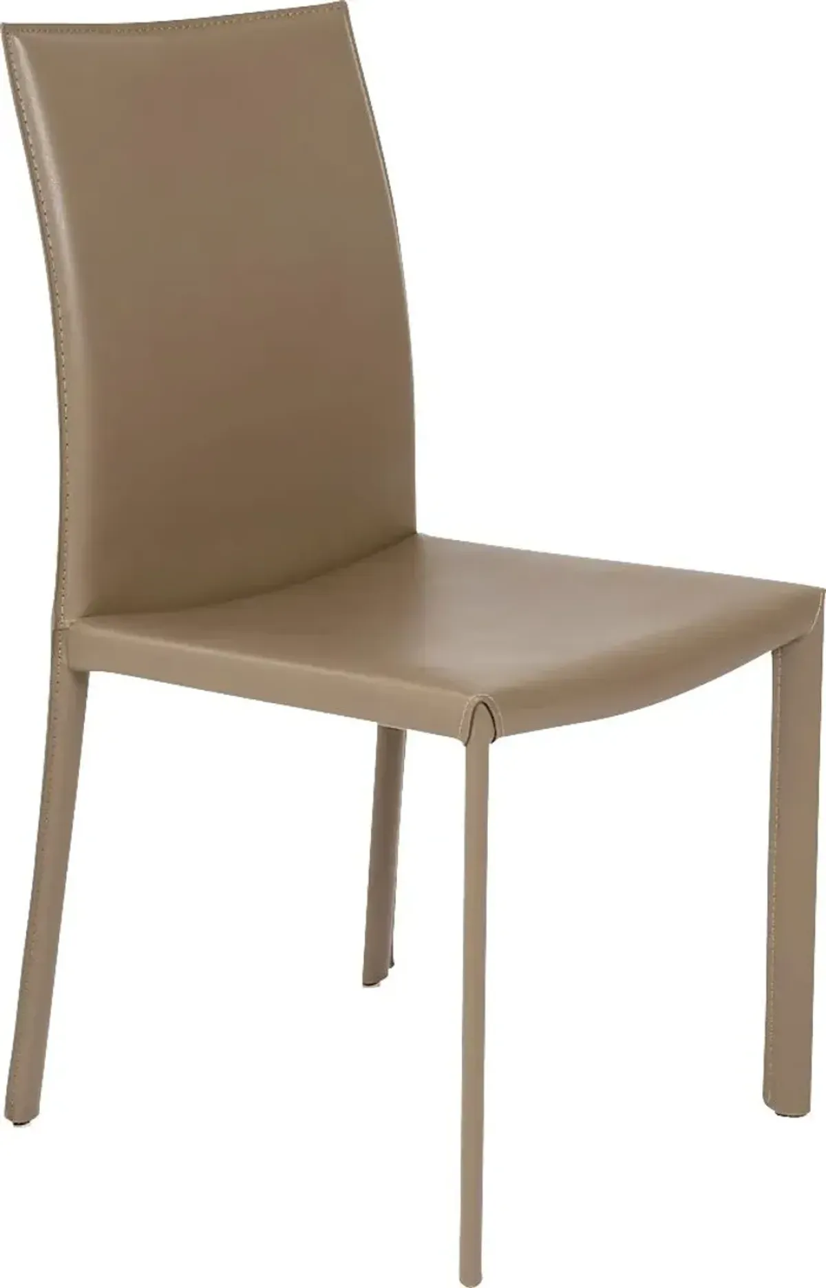 Mahlum Taupe Dining Chair, Set of 2