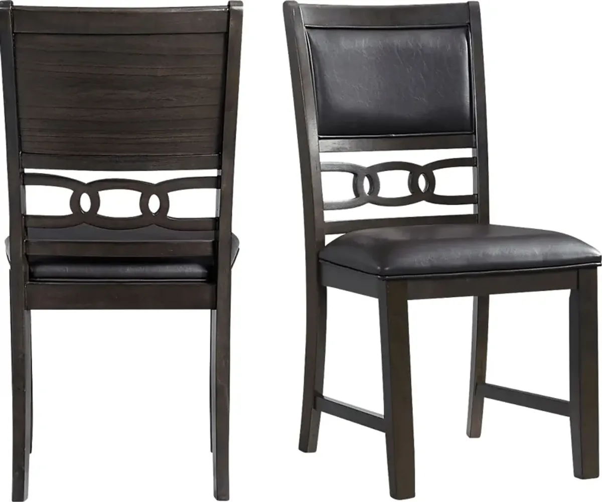 Kudzu Walnut Side Chair, Set of 2