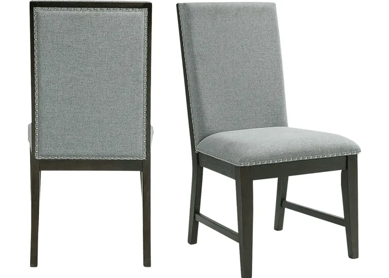 Hammerworth Gray Side Chair, Set of 2