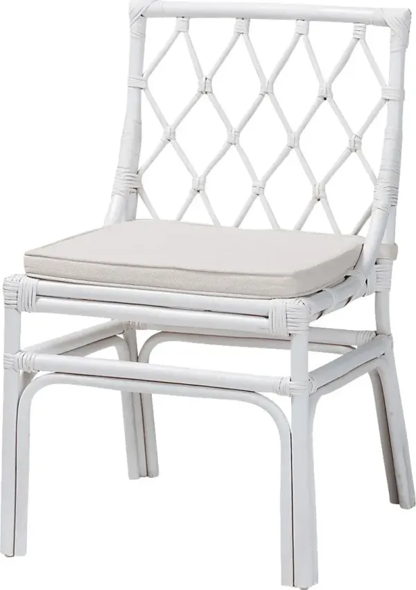 Cherrington White Dining Chair