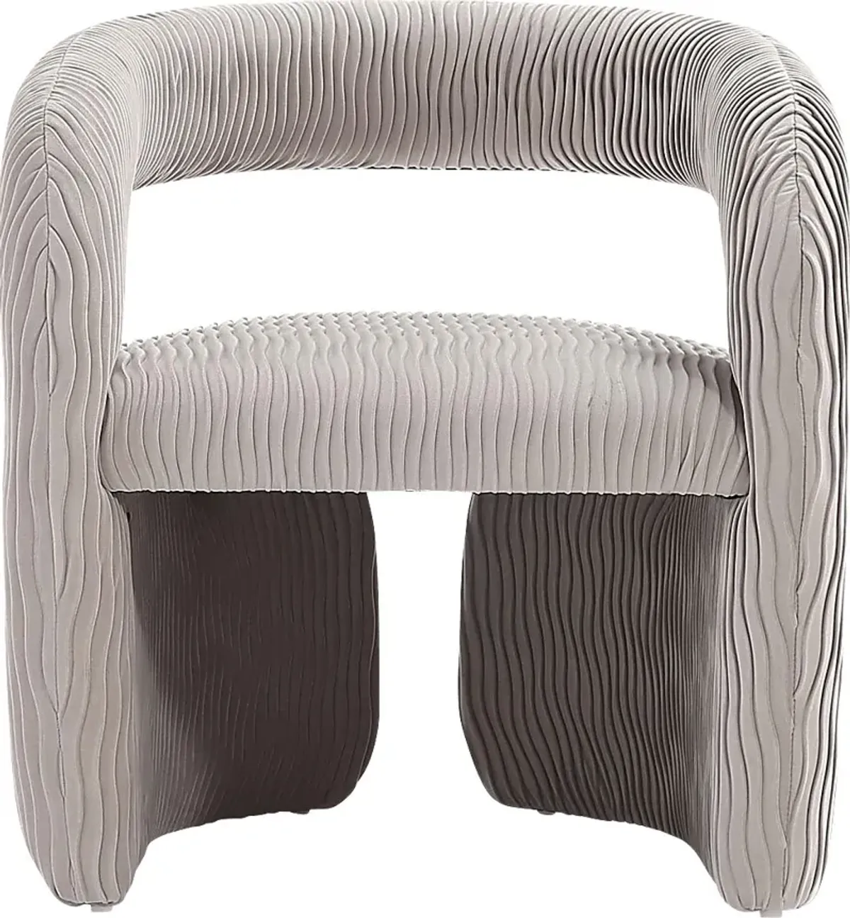 Flaminian Gray Arm Chair