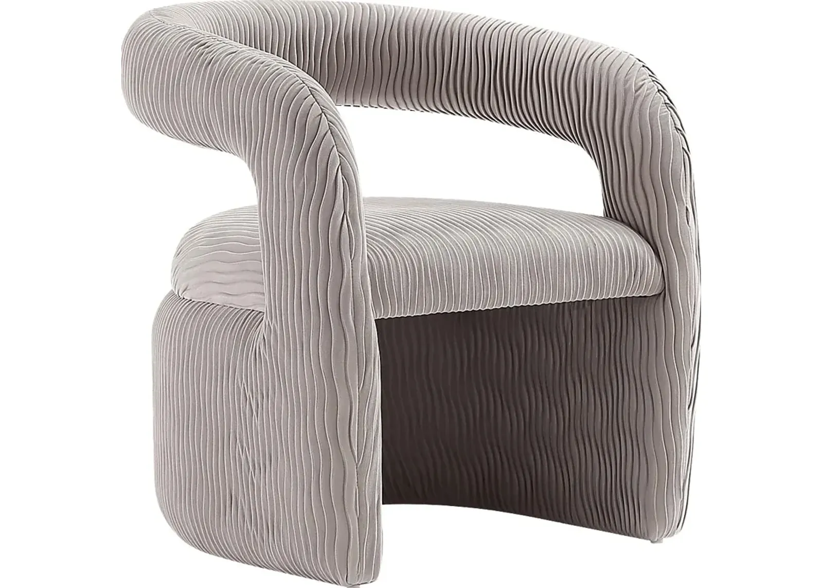 Flaminian Gray Arm Chair