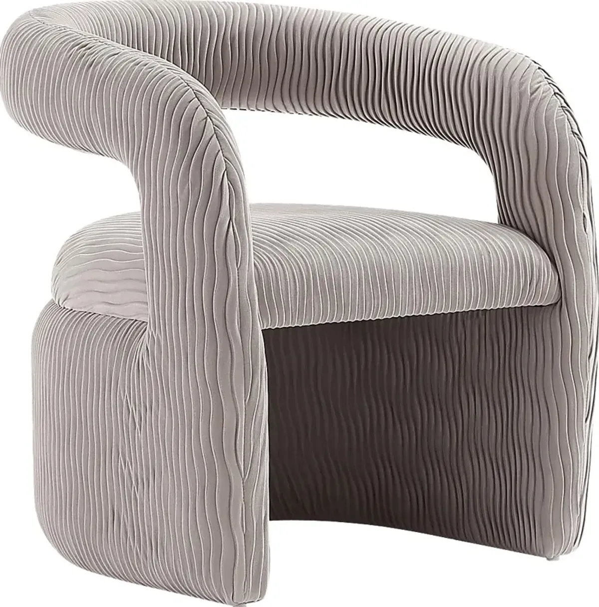 Flaminian Gray Arm Chair