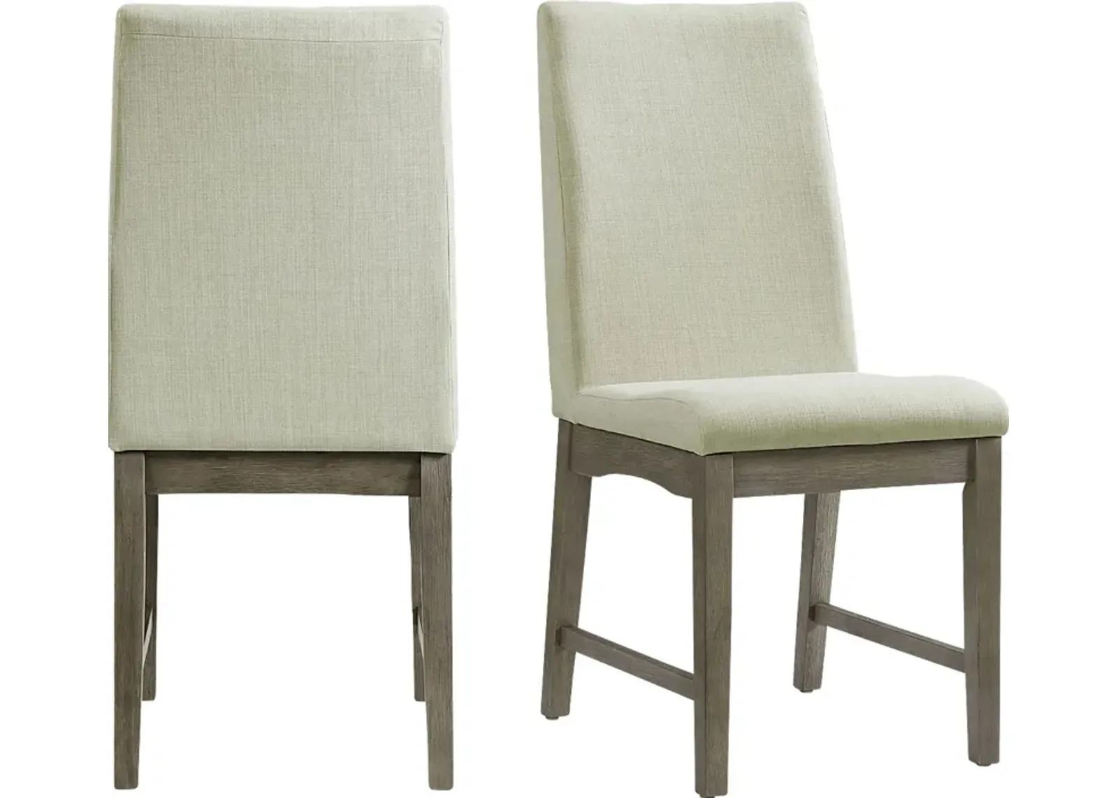 Valleykay Gray Side Chair, Set of 2