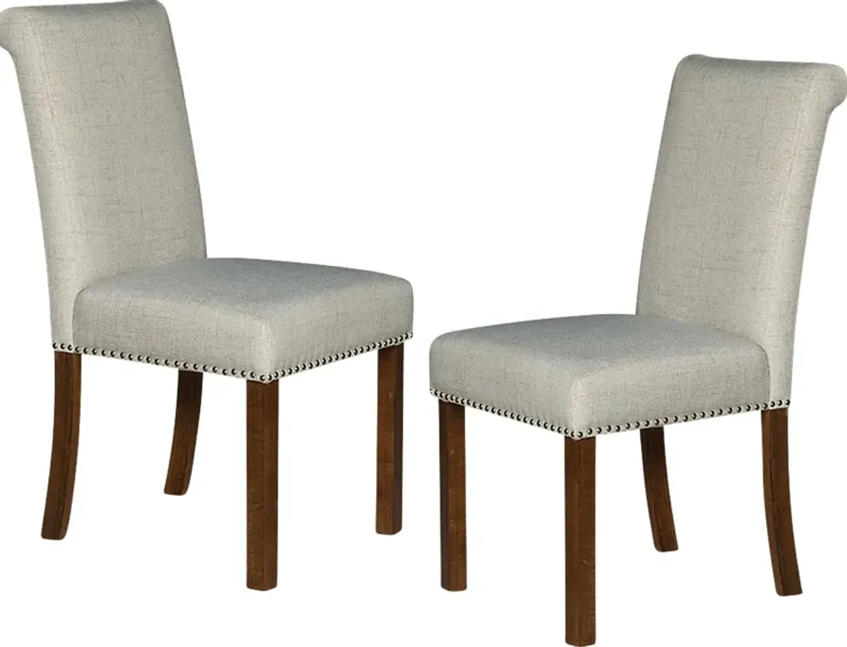 Korat Natural Dining Chair, Set of 2