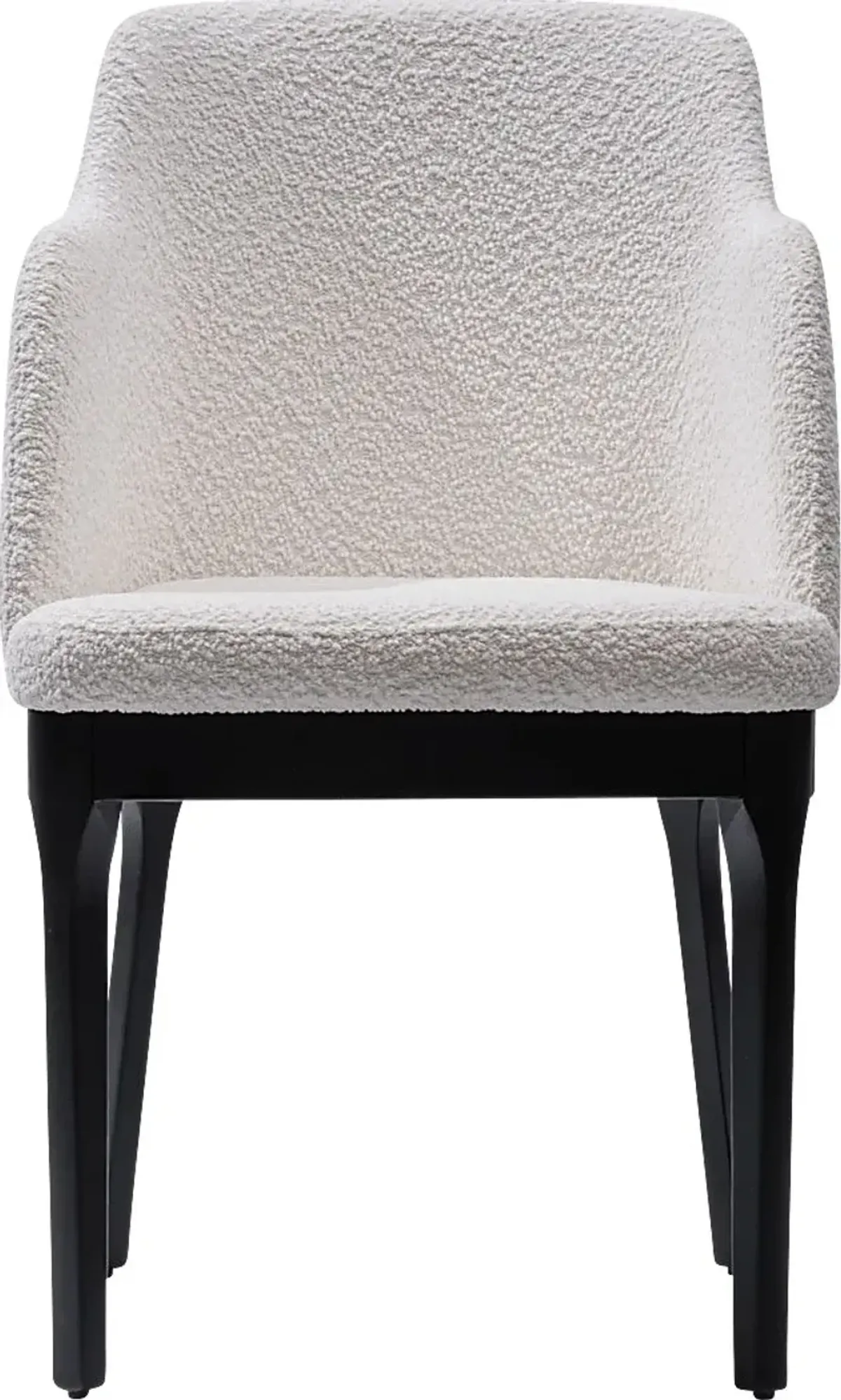 Amish White Side Chair