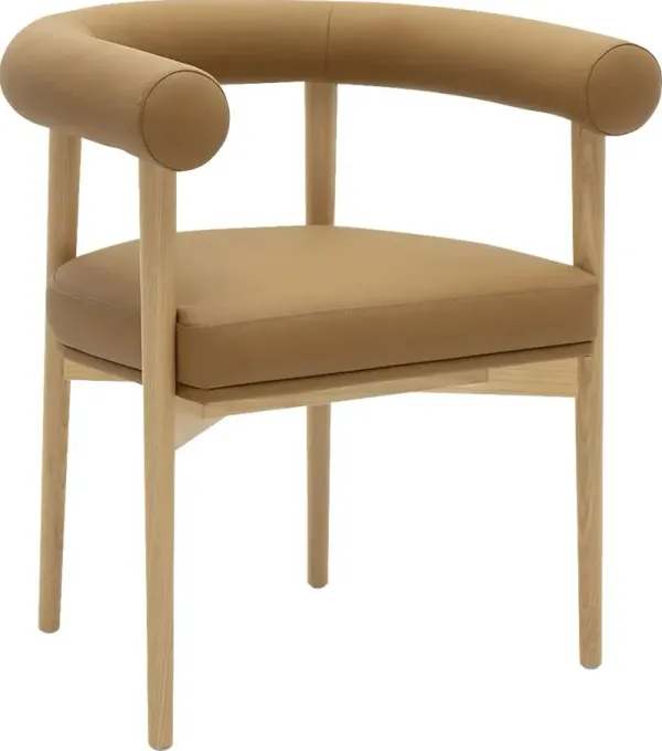 Calewood II Cognac Arm Chair