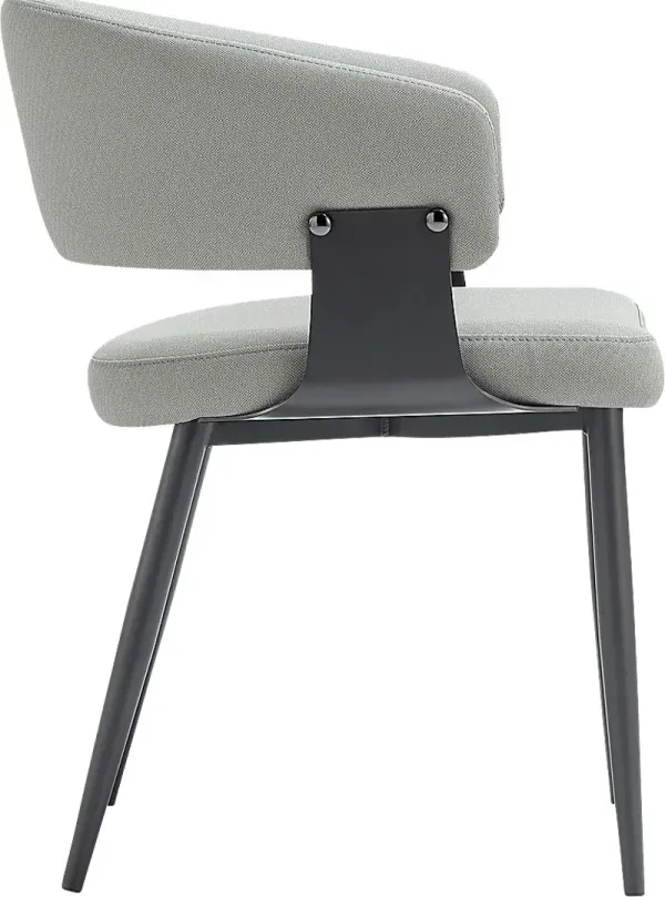 Cliffoods Stone Gray Arm Chair