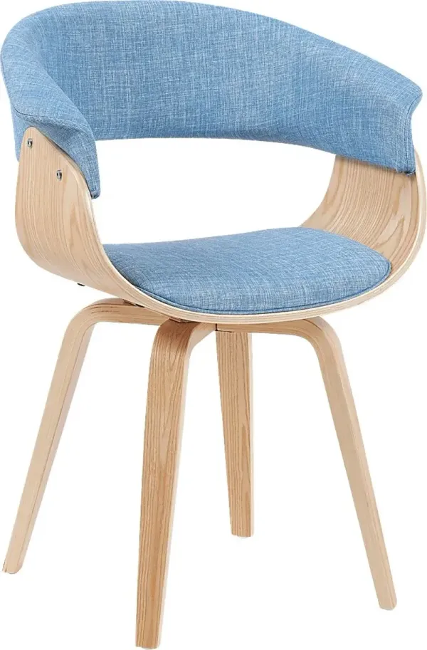 Rinoex Blue Arm Chair