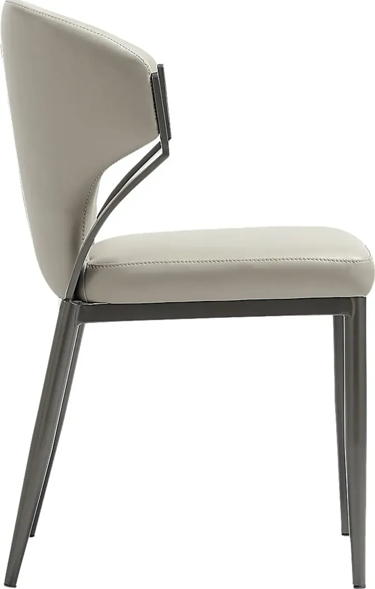 Blossompoint Light Gray Dining Chair, Set of 2