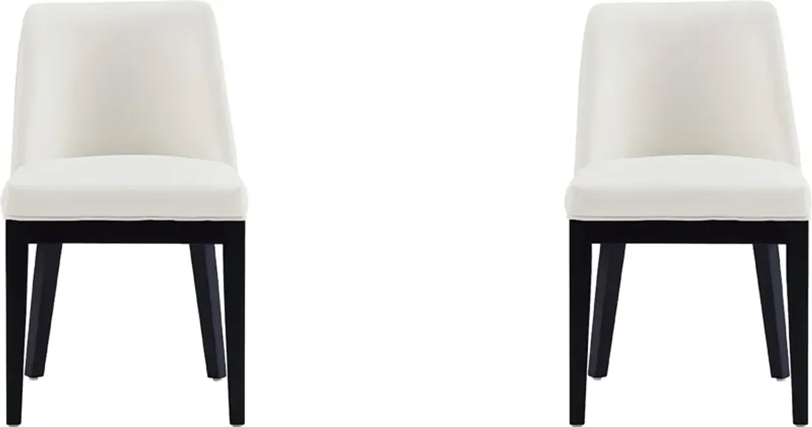 Doescher Cream Dining Chair, Set of 2