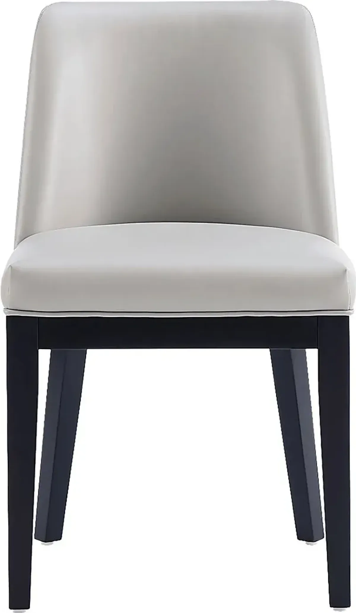 Doescher Light Gray Dining Chair, Set of 2