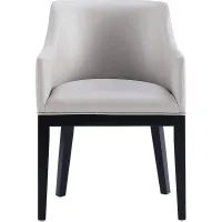 Doescher Light Gray Arm Chair