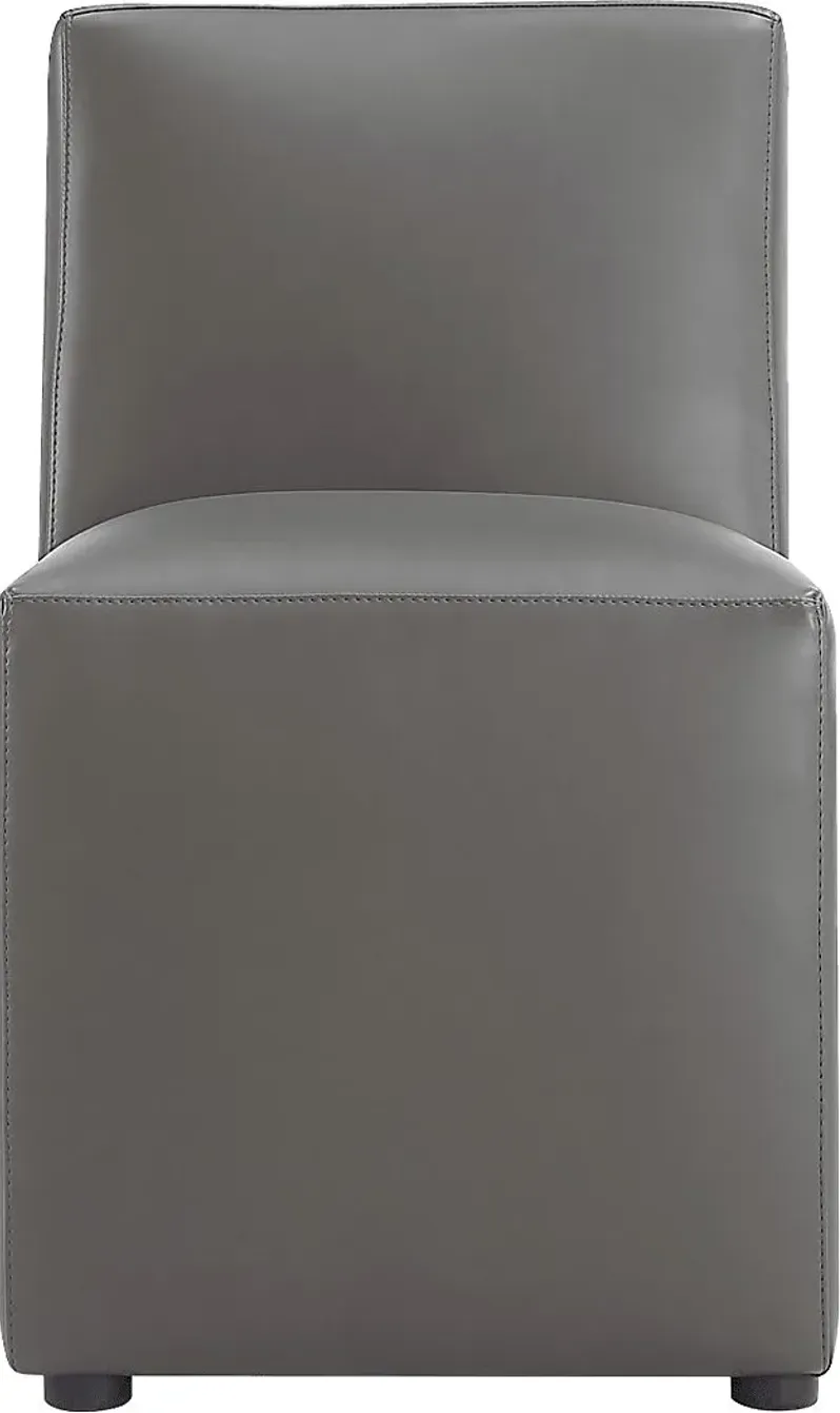 Jonagold I Pewter Dining Chair