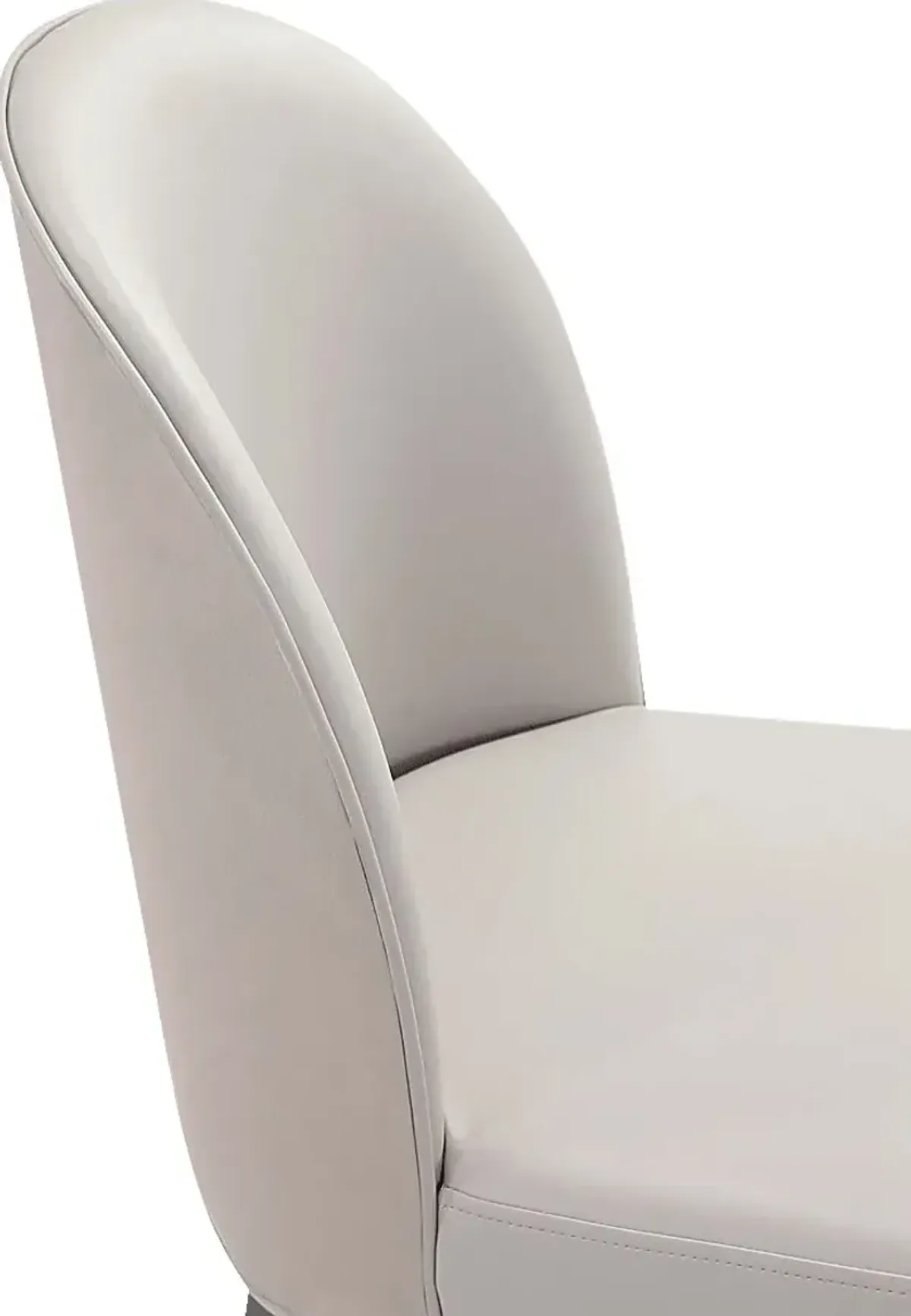 Wennes Light Gray Dining Chair, Set of 2