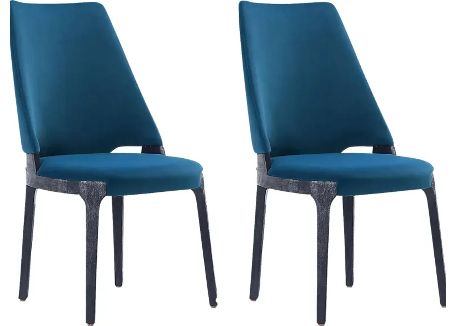 Kingery Blue Dining Chair, Set of 2