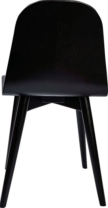 Alderon Black Side Chair