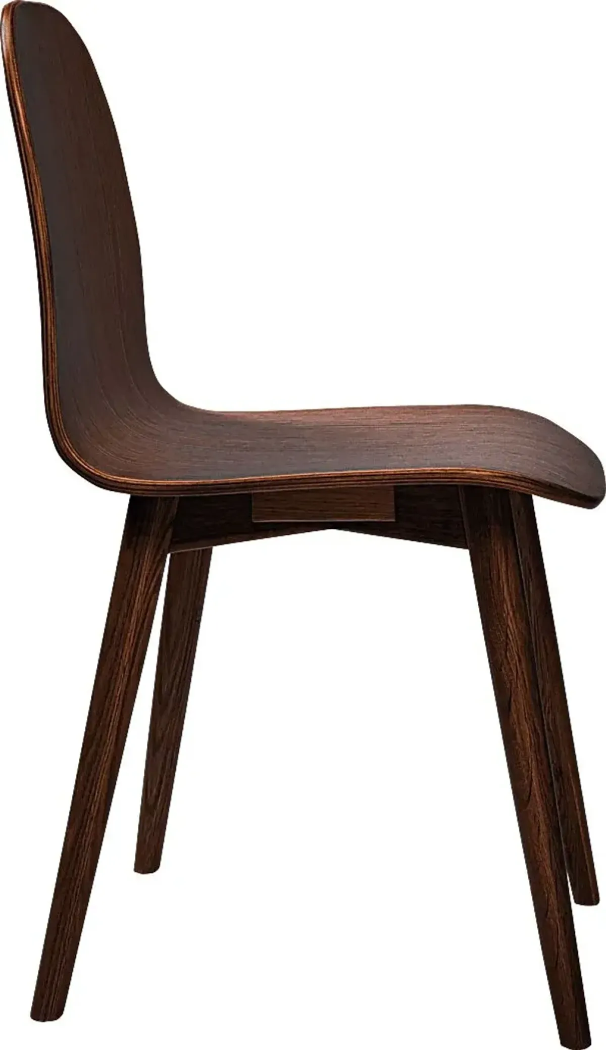 Alderon Walnut Side Chair