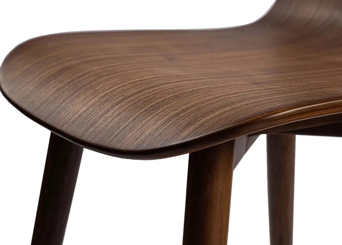 Alderon Walnut Side Chair