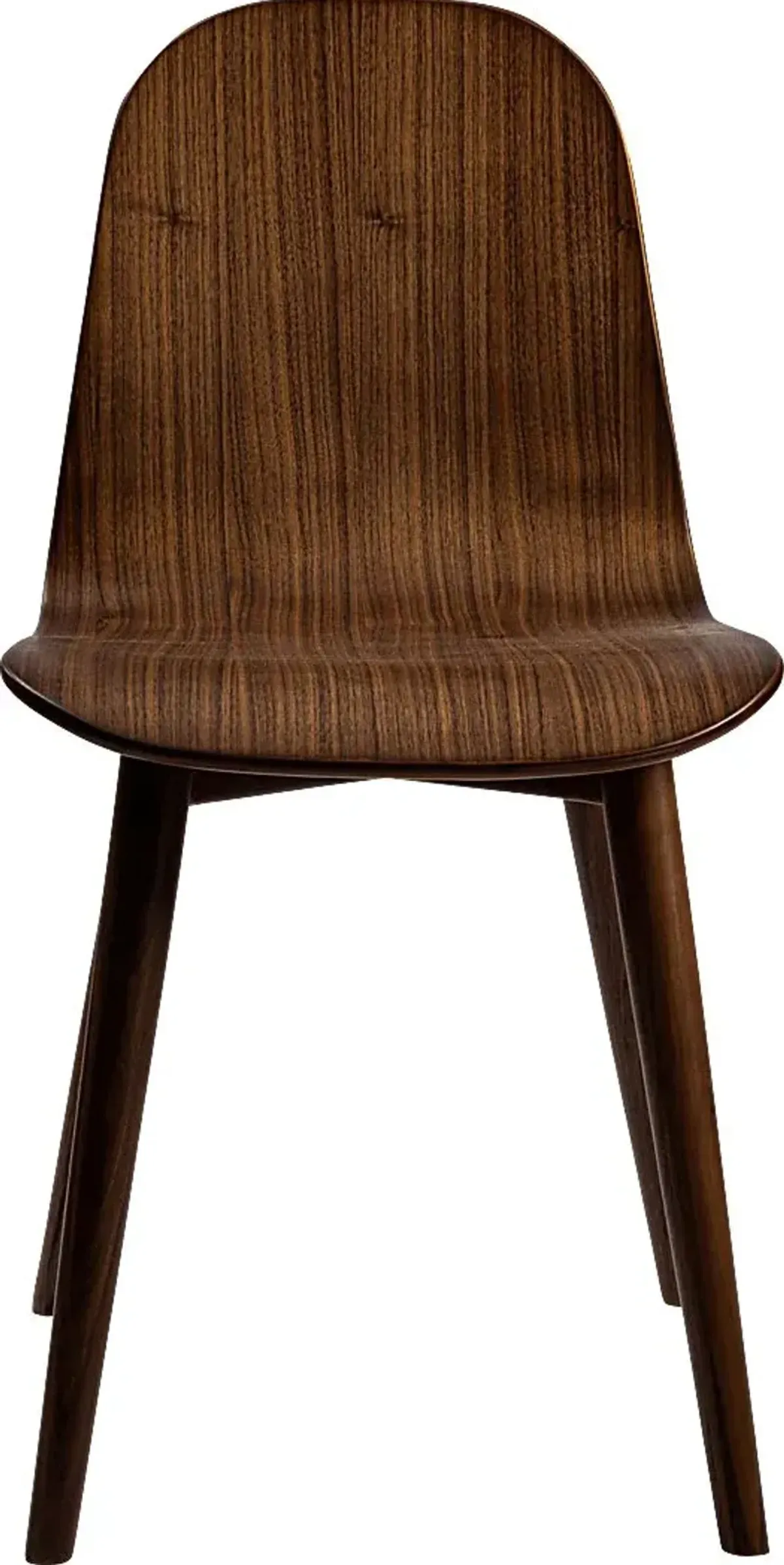 Alderon Walnut Side Chair