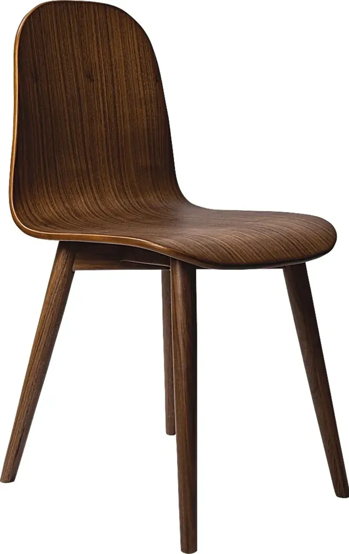 Alderon Walnut Side Chair