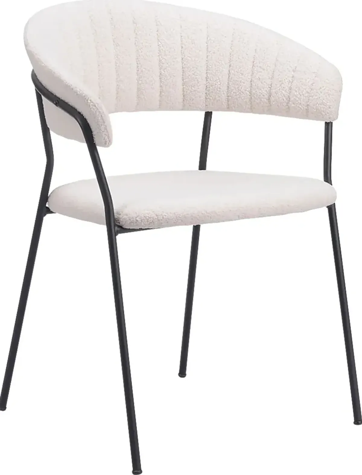 Causbie White Side Chair, Set of 2