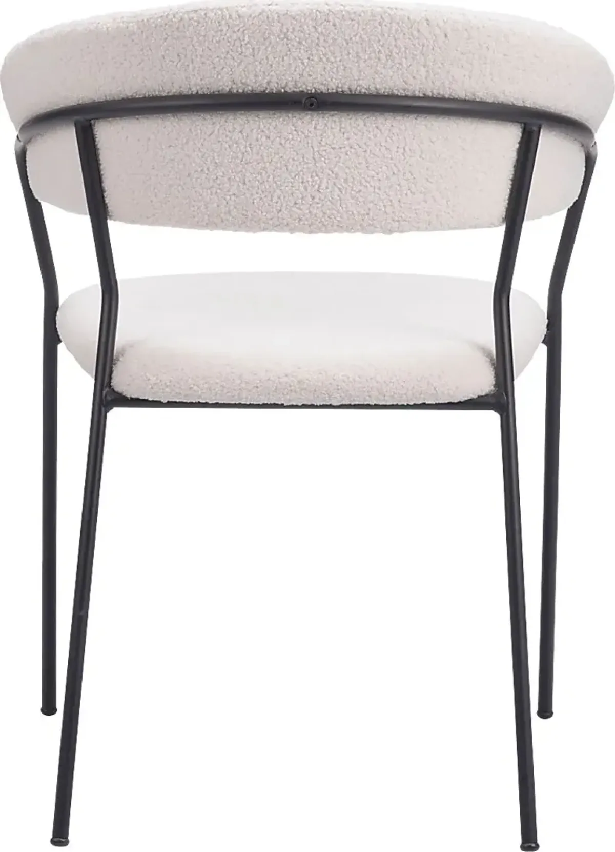 Causbie White Side Chair, Set of 2