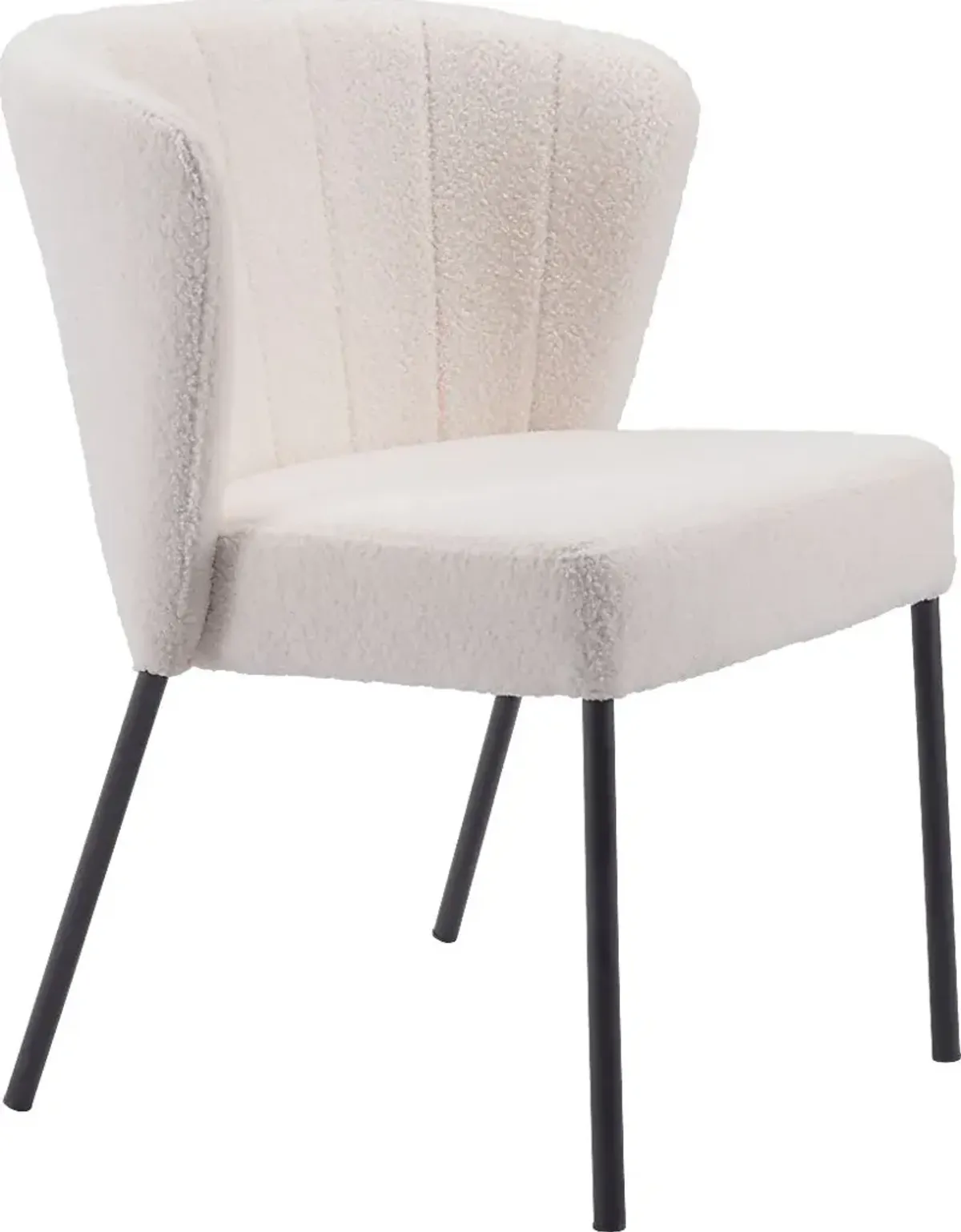 Daffodil White Side Chair, Set of 2