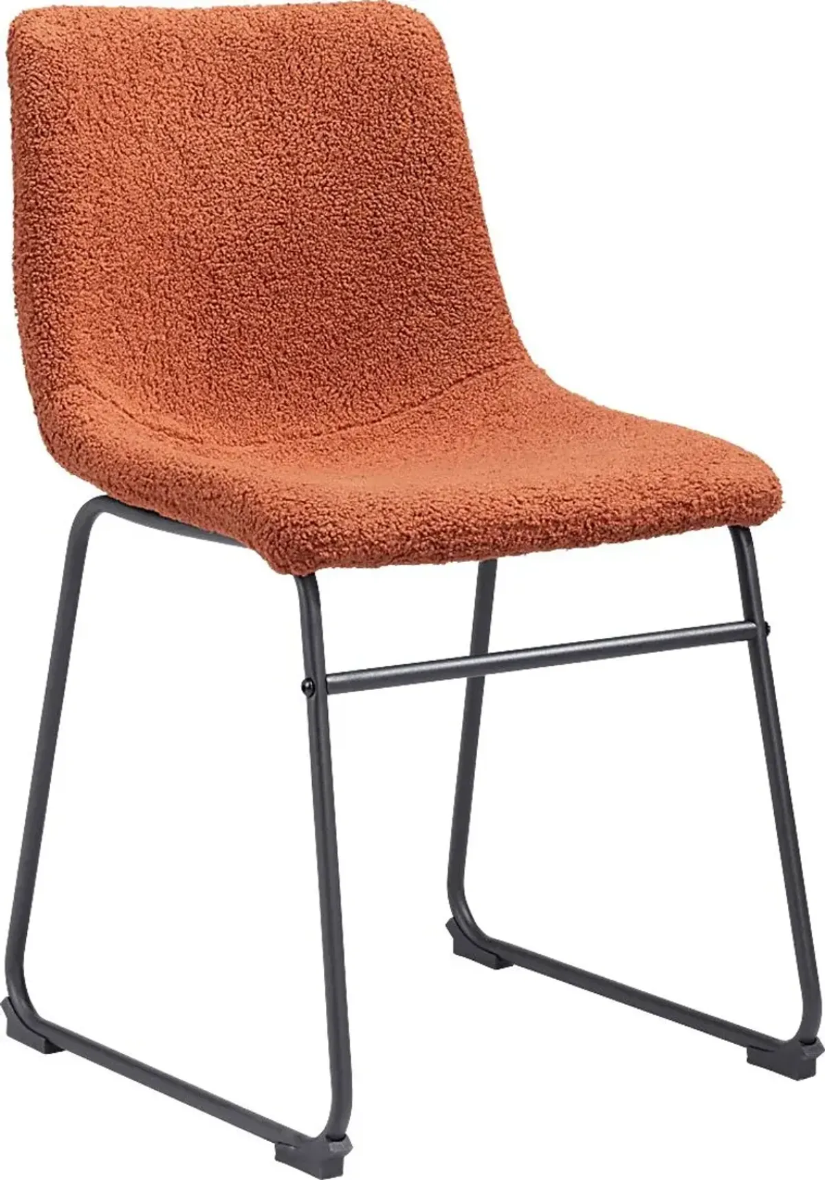 Bieless Orange Side Chair, Set of 2