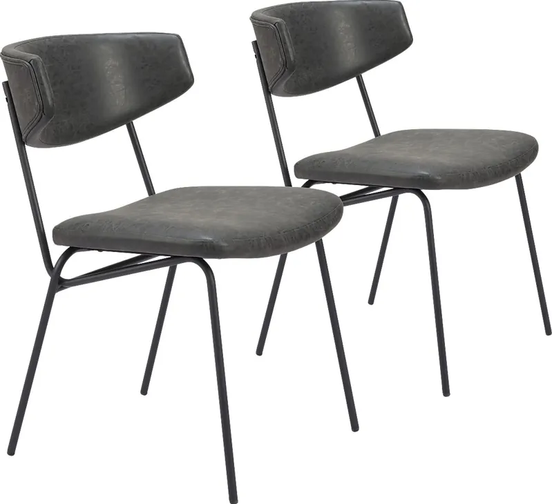 Haciendas Black Side Chair, Set of 2