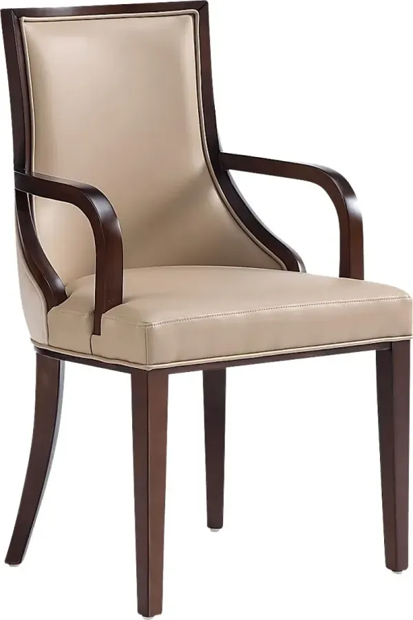 Berryhut Tan Arm Chair