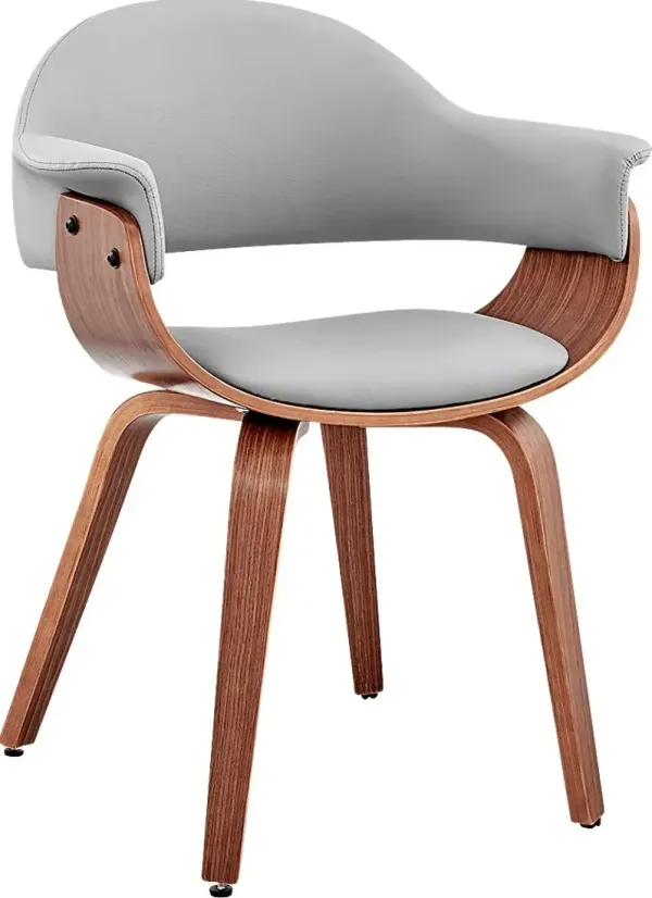 Riddletube I Gray Arm Chair