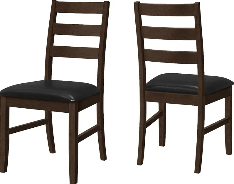 Wansley I Black Side Chair, Set of 2