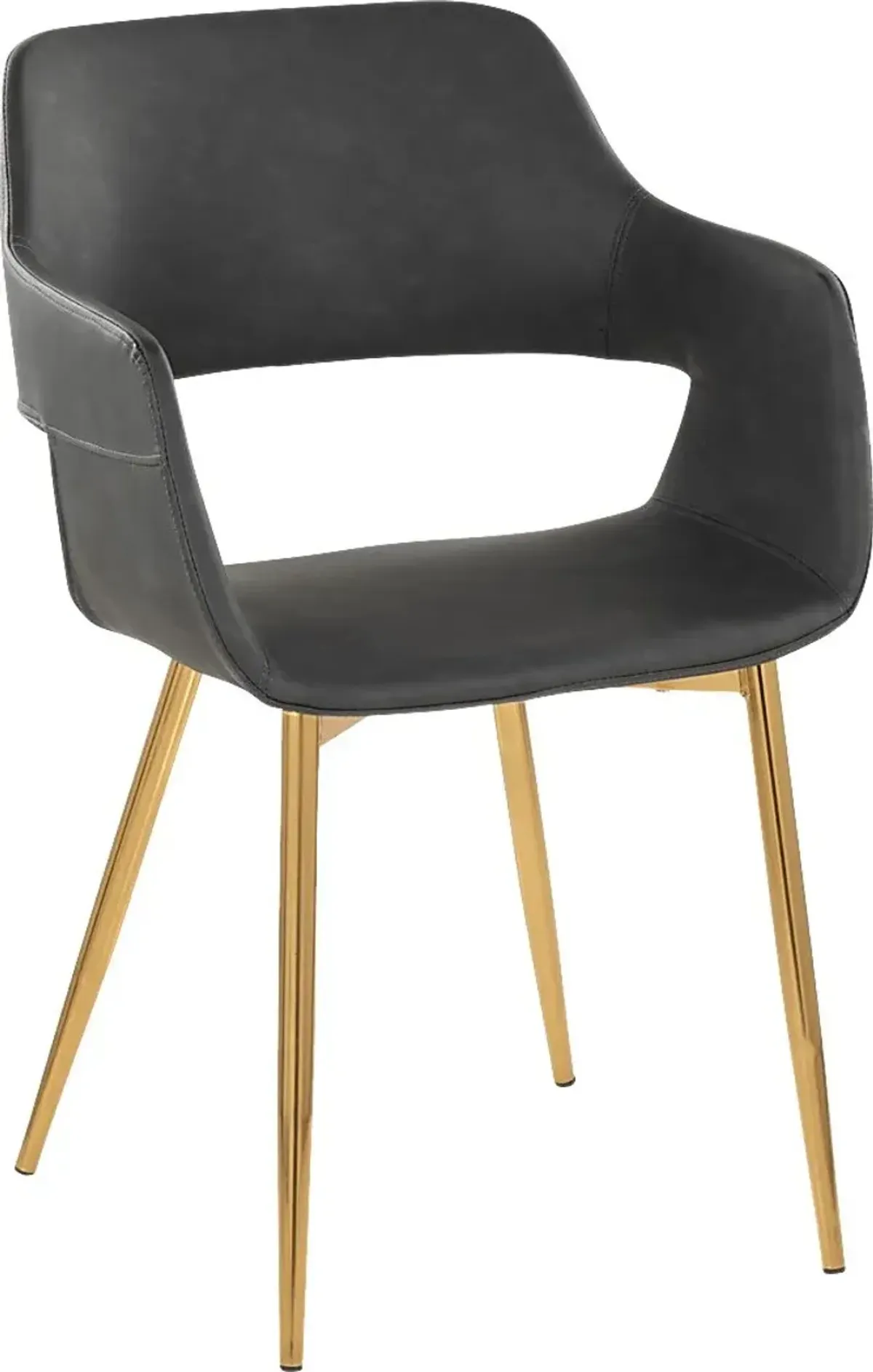 Naibor I Gray Arm Chair, Set of 2