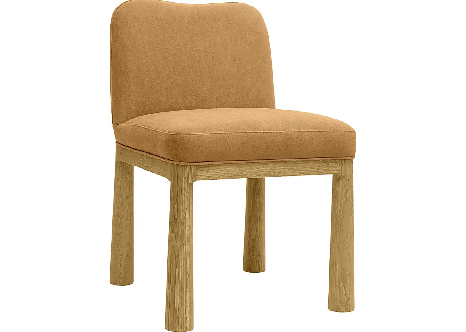 Deorsam Cognac Dining Chair