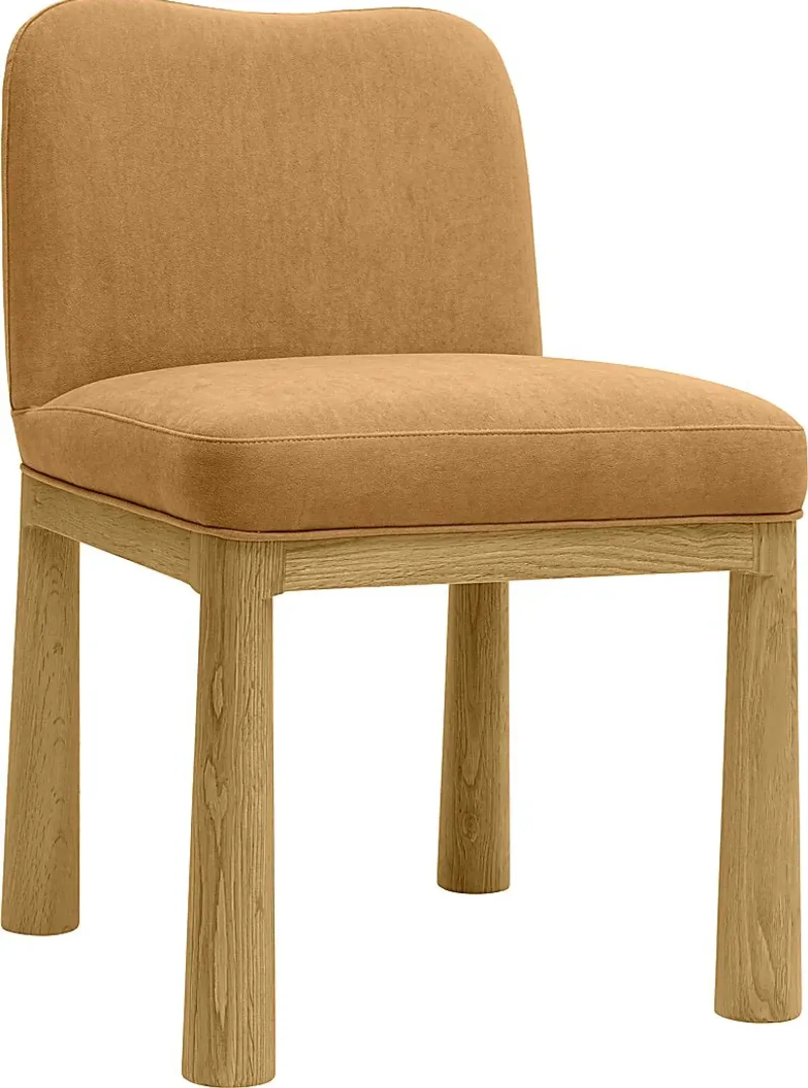 Deorsam Cognac Dining Chair