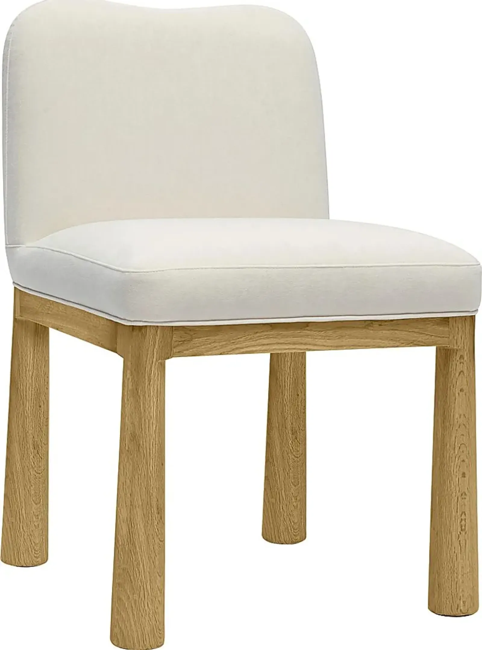 Deorsam Cream Dining Chair