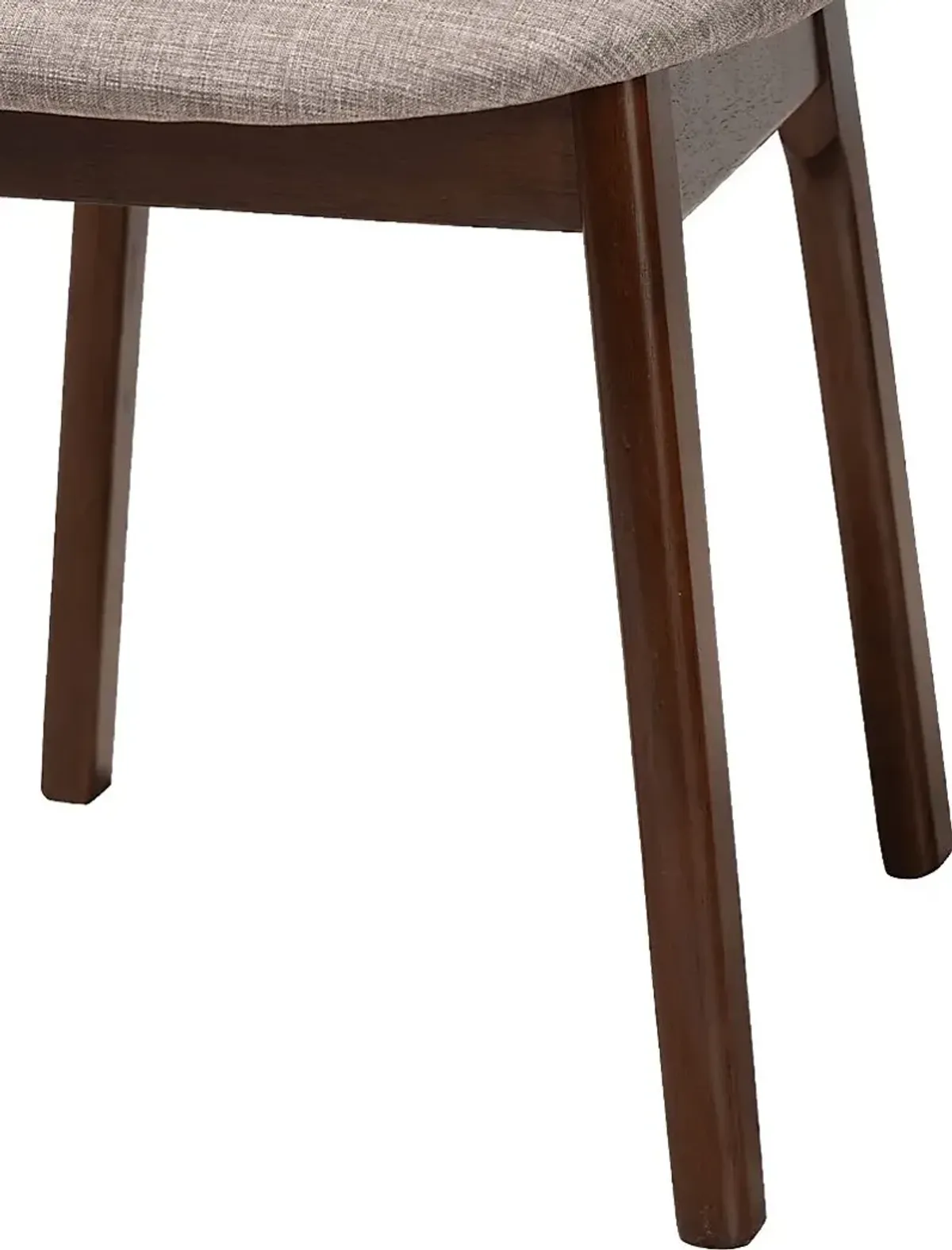 Alonesos Walnut Brown Side Chair, Set of 2